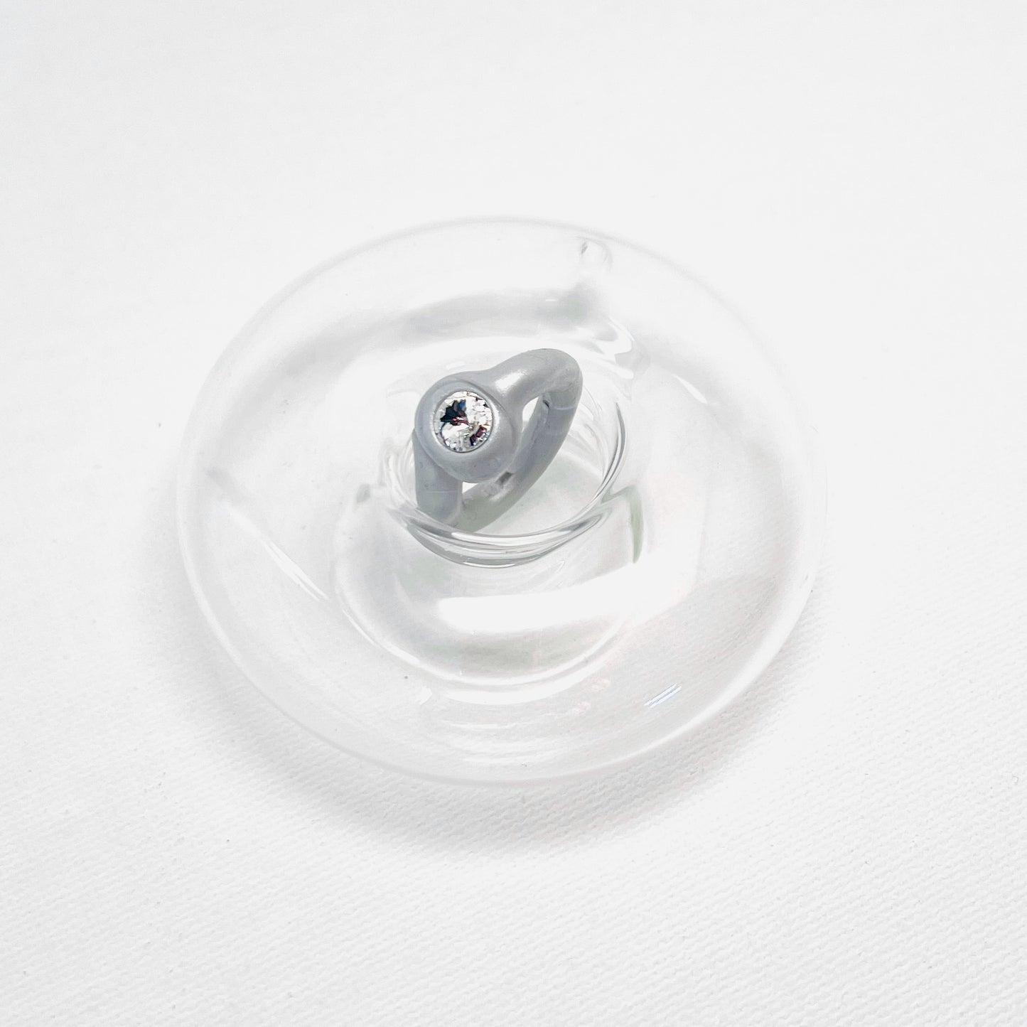 Elyra Clear Crystal Ring