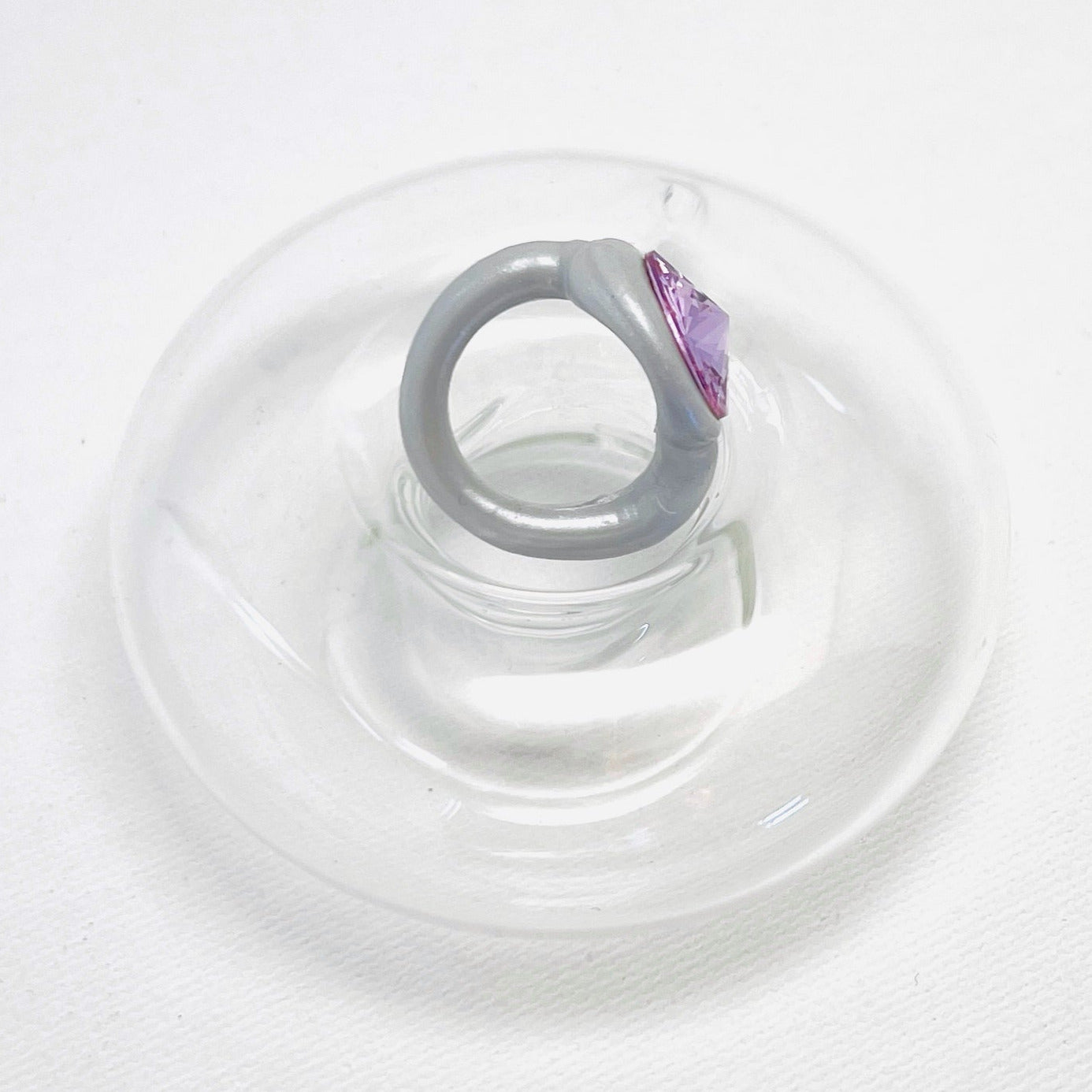 Sylva Lilac Crystal Ring