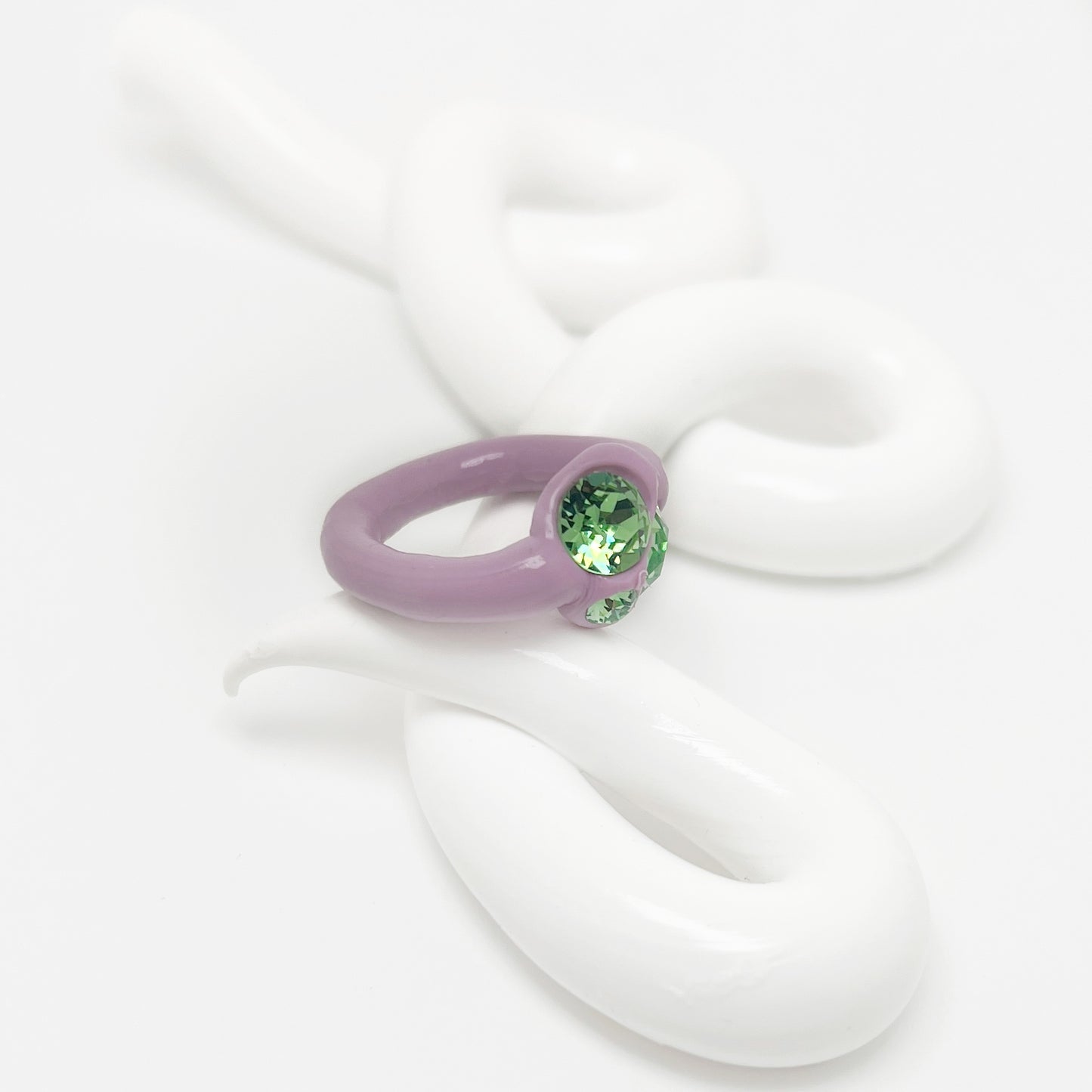 Magic Potion Green Crystal Ring