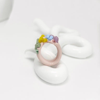 Marshmallow Colors Ring