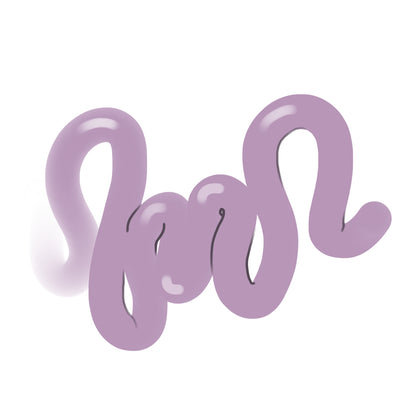 Octopus Ring in Lilac